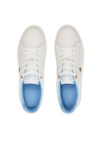 TOMMY HILFIGER - Tommy Hilfiger Sneakersy Elevated Essent Sneaker Monogram FW0FW07999 Écru. Materiał: skóra #3