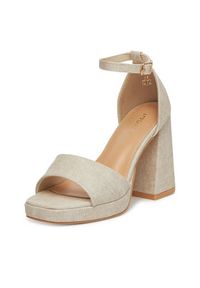 DeeZee Sandały FBI-0704 Beżowy. Kolor: beżowy. Materiał: materiał #7