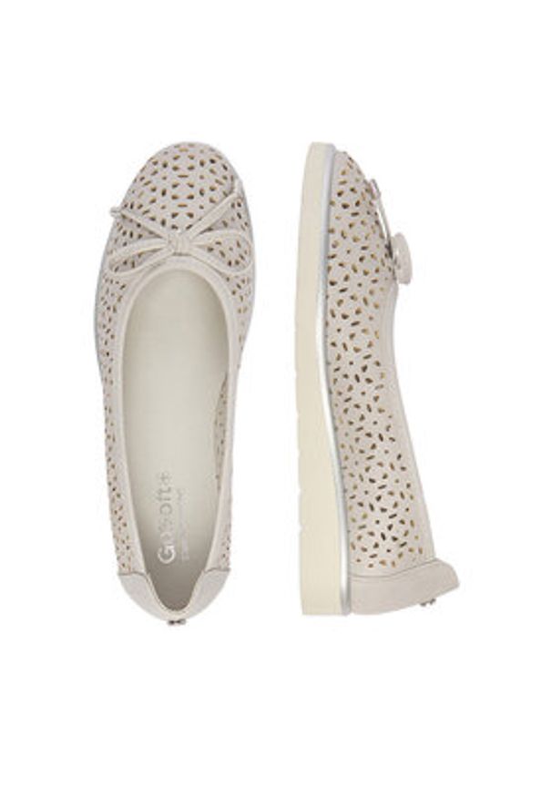 Go Soft Baleriny CEO-WYL3650-2 Szary. Kolor: szary. Materiał: materiał
