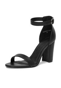 Jenny Fairy Sandały WSS20538-01 HURT Czarny. Kolor: czarny. Materiał: skóra #3