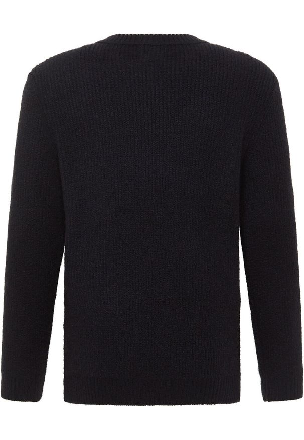 Mustang - MUSTANG Emil C Crew MĘSKI SWETER Dark Sapphire 1015801 4136