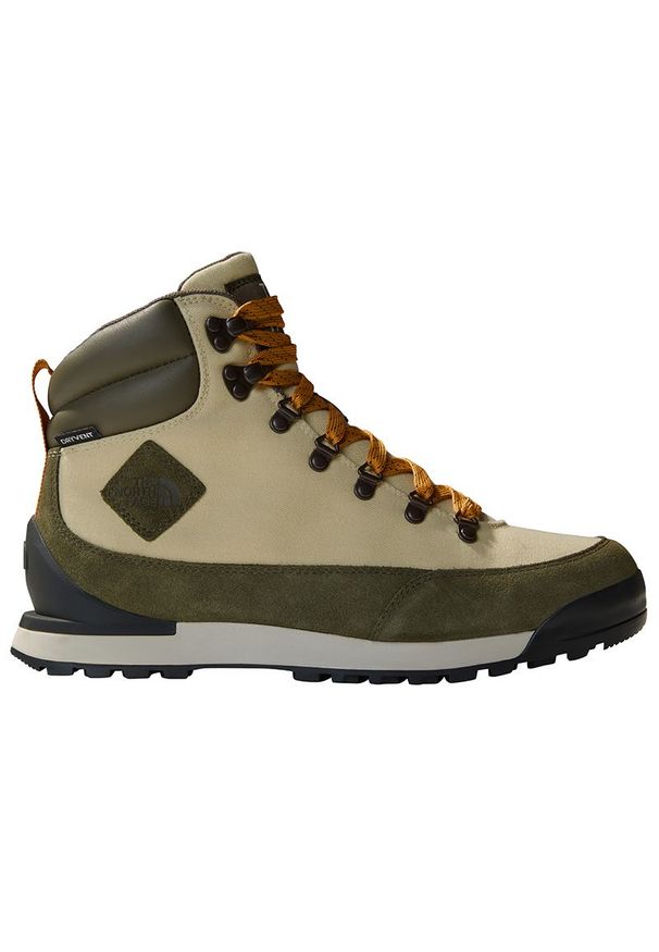 Buty The North Face Back To Berkeley IV Textile Lifestyle 0A81778KO1 - beżowe. Kolor: beżowy. Materiał: materiał, skóra, guma. Szerokość cholewki: normalna