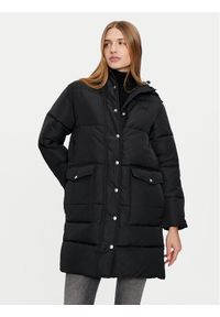 Lee Płaszcz zimowy 112355161 Czarny Relaxed Fit. Kolor: czarny. Materiał: syntetyk. Sezon: zima