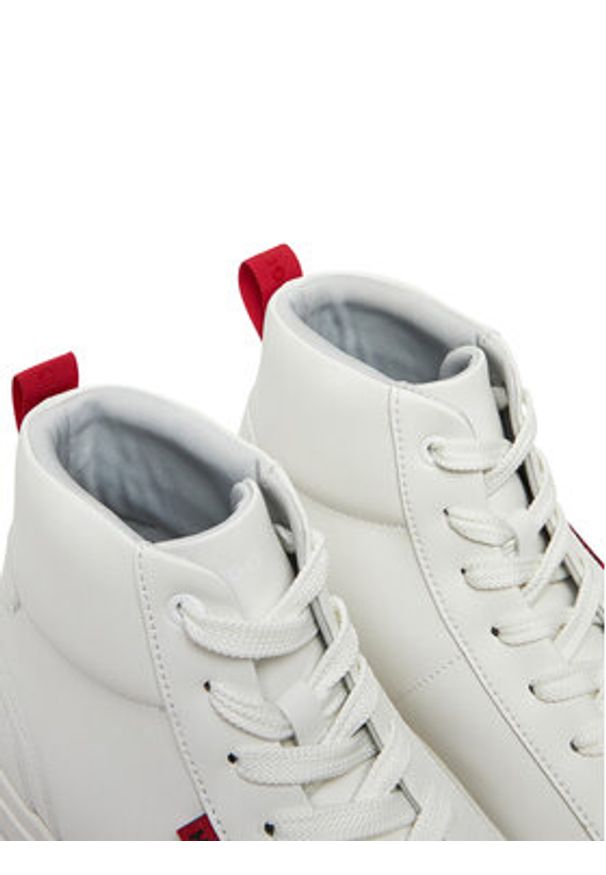 Hugo - HUGO Sneakersy Morrie 50537334 Biały. Kolor: biały. Materiał: skóra