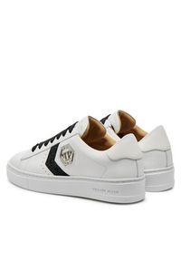 Philipp Plein - PHILIPP PLEIN Sneakersy AADS USC0678 PLE075N Biały. Kolor: biały. Materiał: skóra #5
