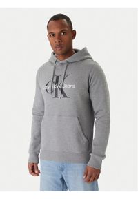 Calvin Klein Jeans Bluza J30J320934 Szary Regular Fit. Kolor: szary. Materiał: bawełna #1