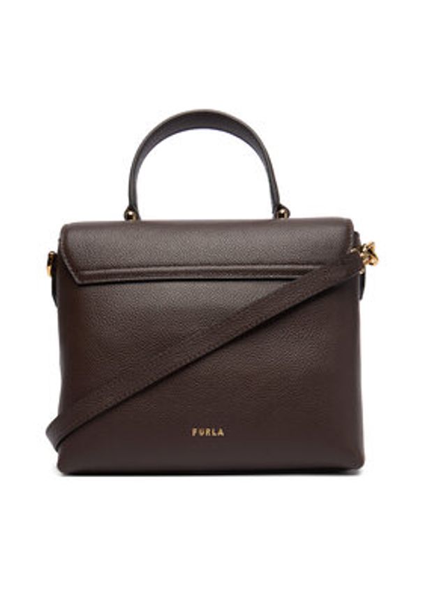 Furla Torebka WB01882-BX3036-2460S-1-002-20-BG-B Brązowy. Kolor: brązowy. Materiał: skórzane
