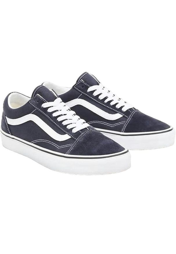 Tenisówki Vans Model Ua Old Skool Kolor Niebieski. Kolor: biały. Materiał: tkanina