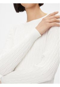 GANT - Gant Sweter 4800100 Écru Slim Fit. Materiał: bawełna #5