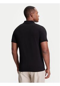 Karl Lagerfeld - KARL LAGERFELD Polo 745088 553235 Czarny Regular Fit. Typ kołnierza: polo. Kolor: czarny. Materiał: bawełna