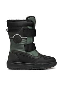 Śniegowce Geox. Kolor: zielony #1