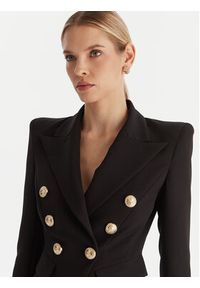 Babylon Marynarka S00779 Czarny Slim Fit. Kolor: czarny. Materiał: syntetyk #2