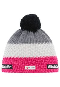 Eisbar - Czapka dla dorosłych Star Pompon MU SKA. Kolor: różowy. Materiał: wełna, poliester. Styl: sportowy