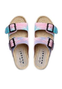 Manebi Espadryle Nordic Sandals T 2.3 R0 Różowy. Kolor: różowy. Materiał: materiał #4