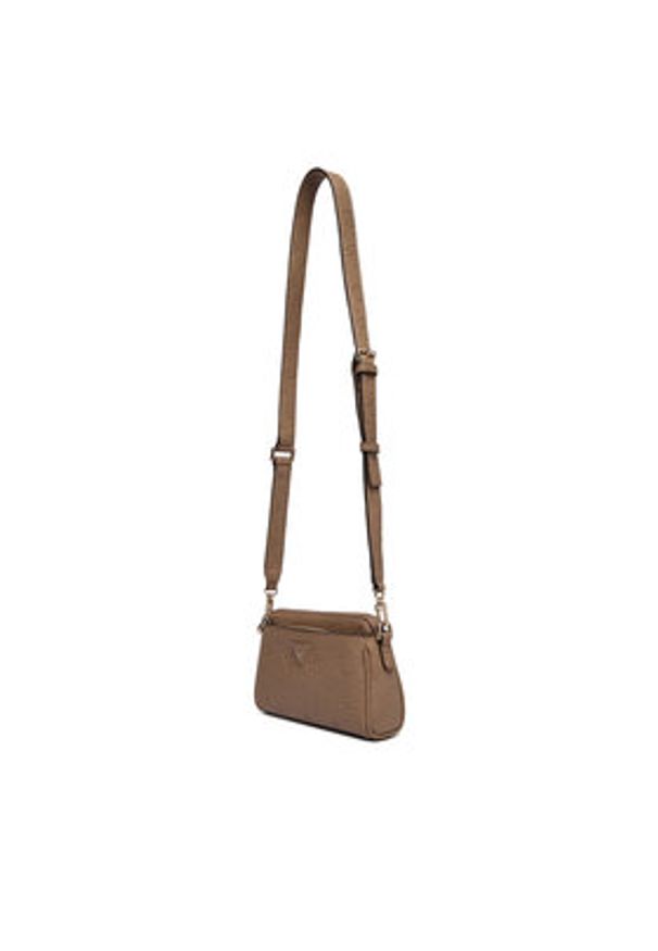 Guess Torebka Cresidia II Mini HWPD98 88720 Brązowy. Kolor: brązowy. Materiał: skórzane