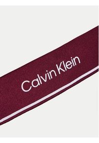 Calvin Klein Swimwear Strój kąpielowy KW0KW02733 Bordowy. Kolor: czerwony. Materiał: syntetyk