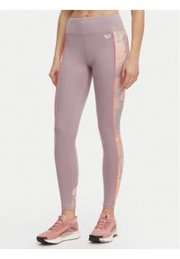 Roxy Legginsy Everyday Flow ERJNP03662 Kolorowy Slim Fit. Materiał: syntetyk. Wzór: kolorowy #1