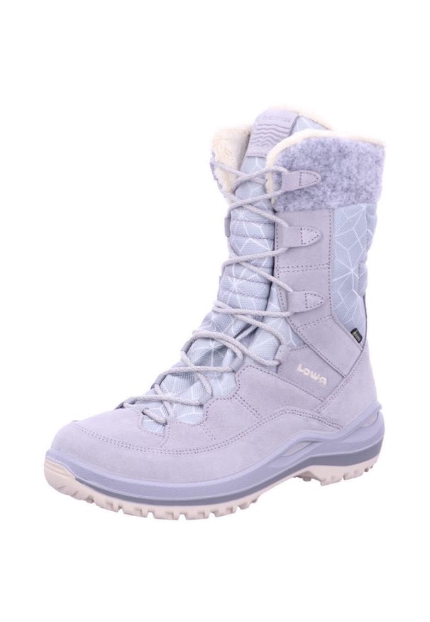 Buty trekkingowe damskie Lowa Barina Iii Gtx. Zapięcie: sznurówki. Kolor: szary. Materiał: syntetyk, zamsz, materiał. Szerokość cholewki: normalna. Styl: sportowy