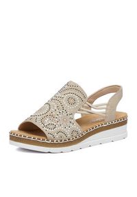 Rieker Sandały CEO-V1246-62 Beżowy. Kolor: beżowy. Materiał: skóra #2
