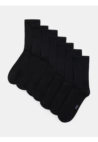 Sinsay - Długie skarpetki OEKO-TEX 7 pack - czarny. Kolor: czarny #1