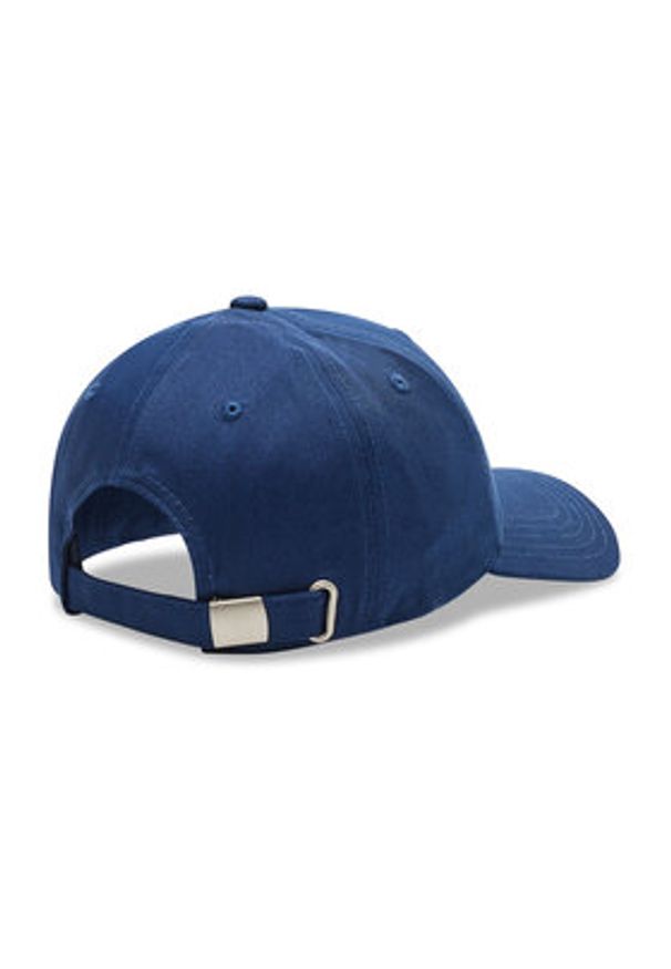 Fila Czapka z daszkiem Brasov 6 Panel Cap With Linear Logo Strap Back FCU0019 Granatowy. Kolor: niebieski. Materiał: materiał