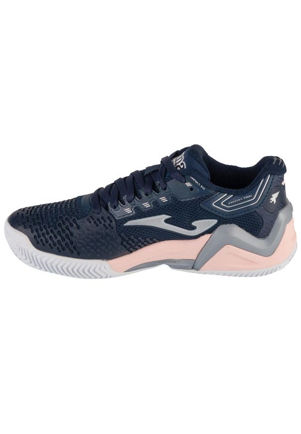 Buty do tenisa damskie Joma T.Ace Padel. Zapięcie: sznurówki. Kolor: niebieski. Materiał: materiał, syntetyk, tkanina. Szerokość cholewki: normalna. Sport: turystyka piesza, tenis