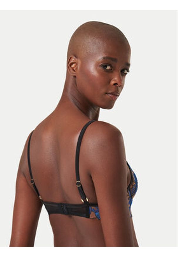 Bluebella Biustonosz z fiszbiną Lyandra 42420 Niebieski. Kolor: niebieski. Materiał: syntetyk