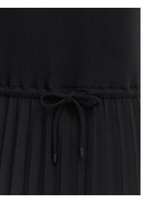 TOMMY HILFIGER - Tommy Hilfiger Sukienka codzienna WW0WW49312 Czarny Regular Fit. Okazja: na co dzień. Kolor: czarny. Materiał: syntetyk. Typ sukienki: proste. Styl: casual #3