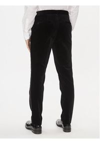 Hugo Spodnie materiałowe Getlin234E1 50502384 Czarny Slim Fit. Kolor: czarny. Materiał: bawełna