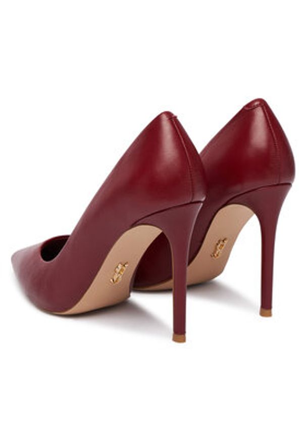 Steve Madden Szpilki Thrive Pump SM11003887 Bordowy. Kolor: czerwony. Materiał: skóra. Obcas: na szpilce