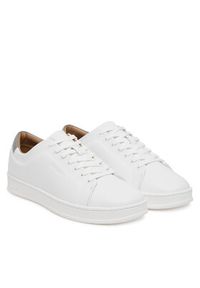 Calvin Klein Sneakersy Pure Low Laceup Cupsole Hf Lth HM0HM01859 Biały. Kolor: biały. Materiał: skóra #3