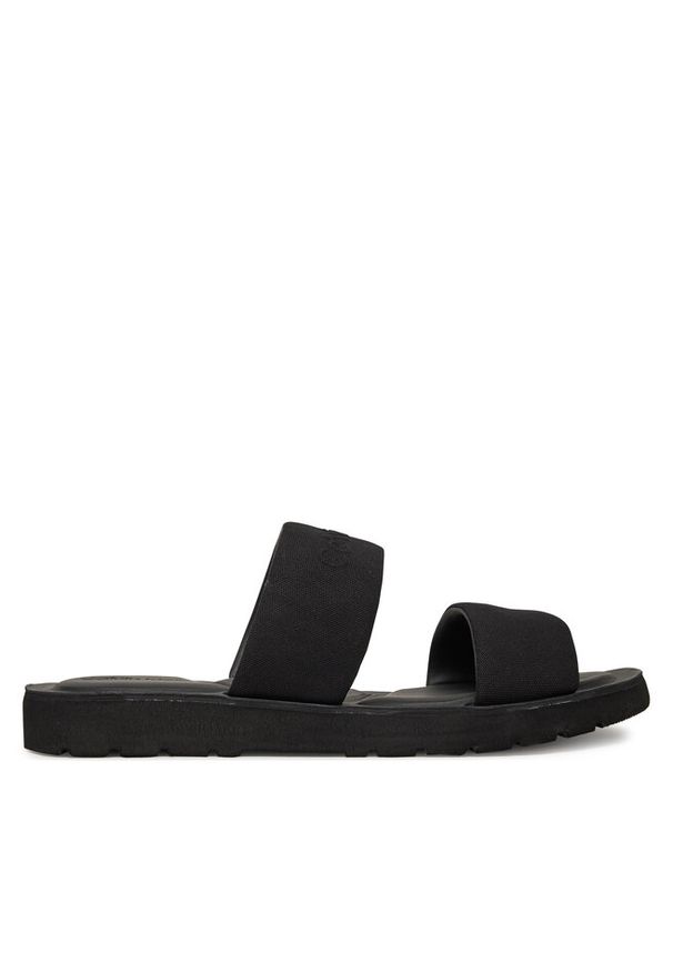 Klapki Calvin Klein. Kolor: czarny