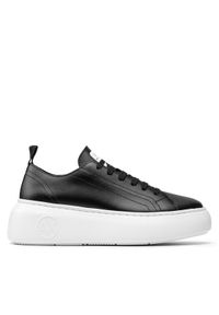 Armani Exchange Sneakersy XDX043 XCC64 00002 Czarny. Kolor: czarny. Materiał: skóra #1