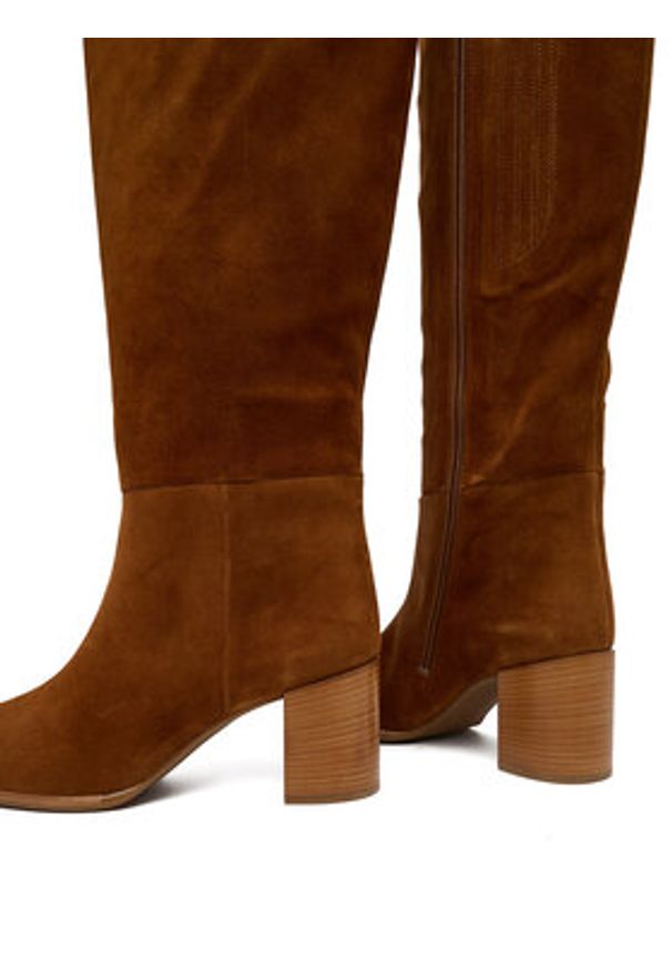 HÖGL Kozaki 0-106622-24000 Brązowy. Kolor: brązowy. Materiał: zamsz, skóra