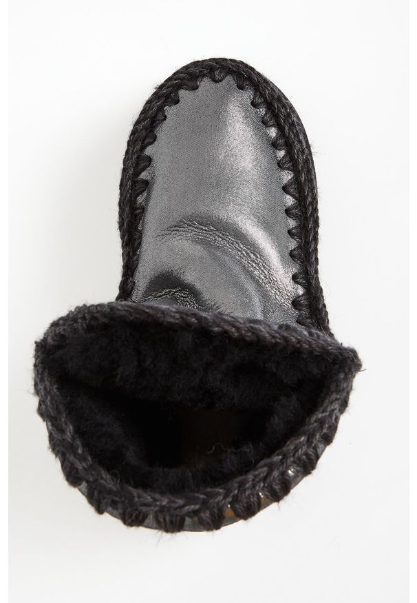 Mou - Śniegowce damskie skórzane Eskimo 18 MOU. Materiał: skóra