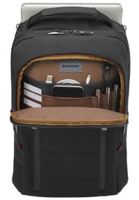 Wenger City Traveler 16'' czarny. Kolor: czarny. Materiał: mesh. Styl: elegancki #3