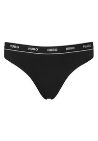 Hugo - HUGO Komplet stringów Triplet Thong Stripe 50545680 Kolorowy. Materiał: bawełna. Wzór: kolorowy #8