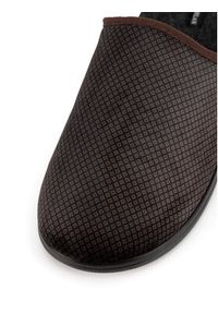 Home & Relax Kapcie P4270503 Brązowy. Kolor: brązowy. Materiał: materiał #2