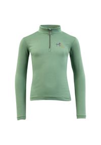 Kurtka do jazdy konnej dla dziewczynki BR Equitation. Kolor: zielony. Długość rękawa: długi rękaw. Styl: młodzieżowy #1