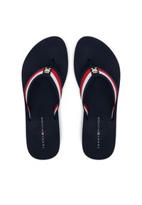 TOMMY HILFIGER - Japonki Tommy Hilfiger. Kolor: niebieski