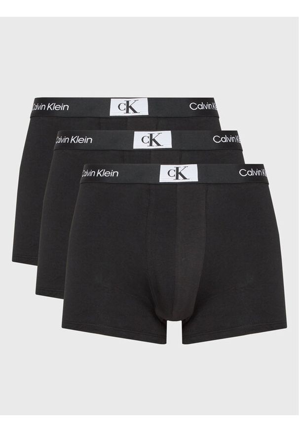 Calvin Klein Underwear Komplet 3 par bokserek 000NB3528A Czarny. Kolor: czarny. Materiał: bawełna