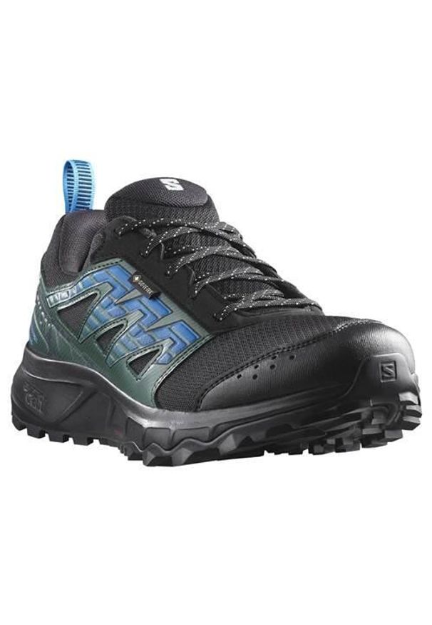 salomon - Buty trekkingowe męskie Salomon Wander Gtx. Kolor: czarny. Materiał: materiał, syntetyk, tkanina. Szerokość cholewki: normalna