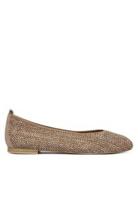 Baleriny Caprice. Kolor: brązowy #1