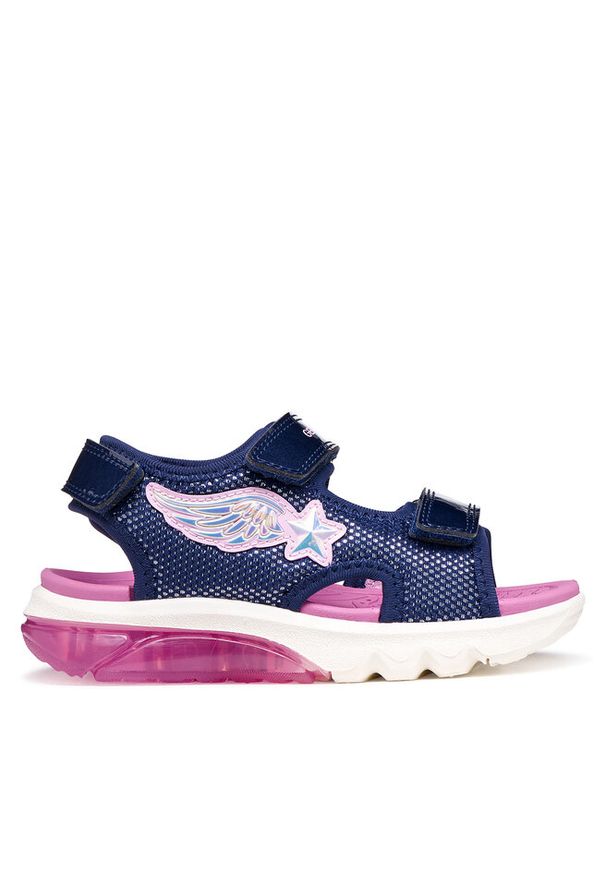 Sandały Geox. Kolor: niebieski