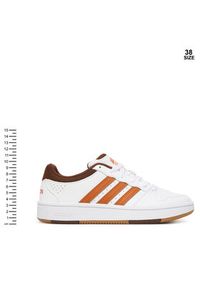 Adidas - adidas Sneakersy Hoops Classic J KI1071 Biały. Kolor: biały. Materiał: skóra #2