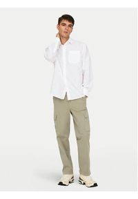 Only & Sons Koszula Caiden 22031804 Biały Regular Fit. Kolor: biały. Materiał: bawełna