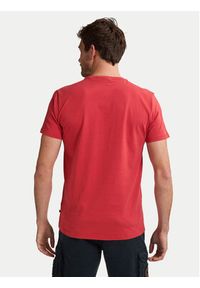 Petrol Industries T-Shirt M-1050-TSR600 Czerwony Regular Fit. Kolor: czerwony. Materiał: bawełna #9
