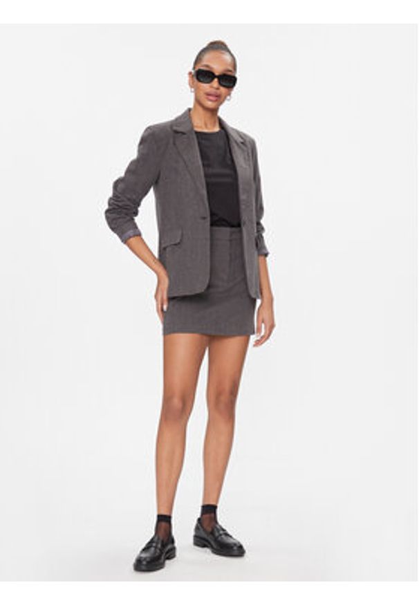 JDY Marynarka Sabina 15312392 Szary Regular Fit. Kolor: szary. Materiał: syntetyk