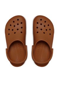 Crocs Klapki Classic 10001 Brązowy. Kolor: brązowy