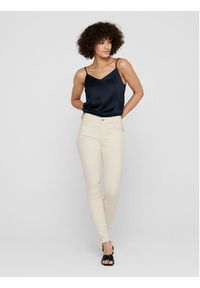 only - ONLY Jeansy 15218655 Écru Skinny Fit. Kolor: kremowy #7